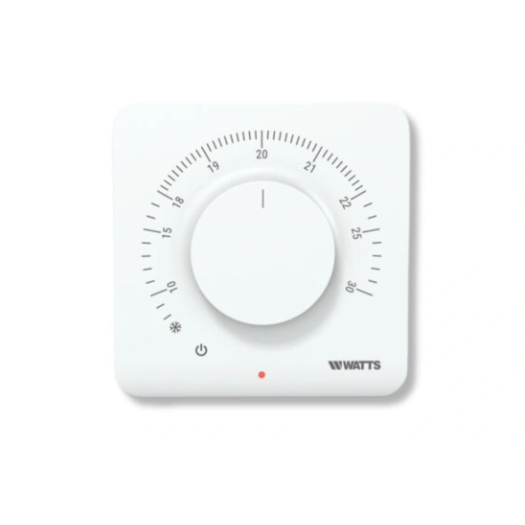 Watts Vision 2.0 analoge kamerthermostaat bedraad verwarmen en koelen 24V 230V